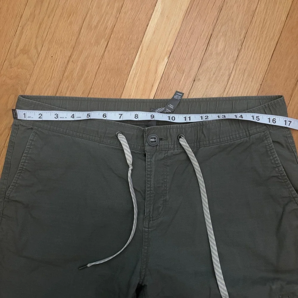 Vuori Olive Green Climber Pants with Drawstring Waist - Picture 6 of 9